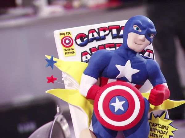 Cake Wars - Captain America