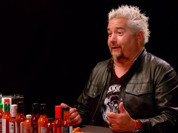 Hot Ones - Guy Fieri Becomes the Mayor of Spicy Wings