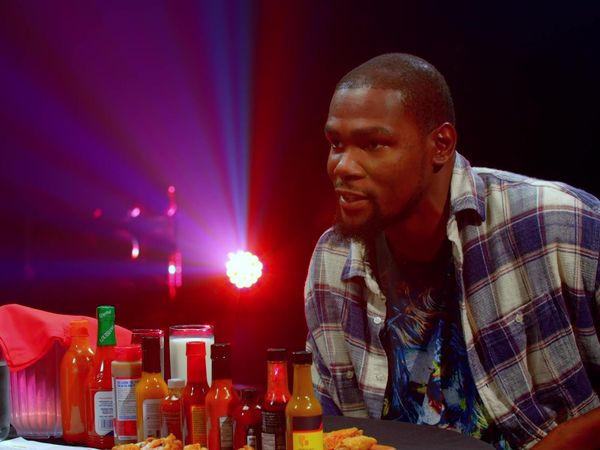 Hot Ones - Kevin Durant Sweats It Out Over Spicy Wings