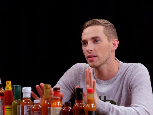 Hot Ones - Adam Rippon Competes in the Olympics of Eating Spicy Wings