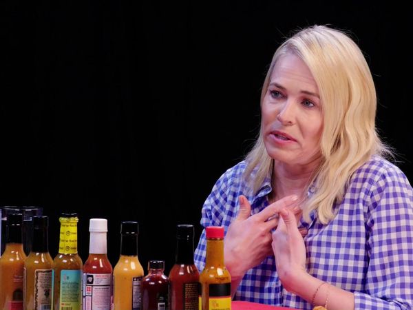 Hot Ones - Chelsea Handler Goes Off the Rails While Eating Spicy Wings
