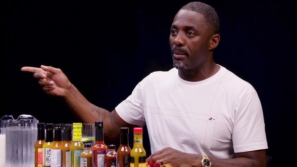 Hot Ones - Idris Elba Wants to Fight While Eating Spicy Wings