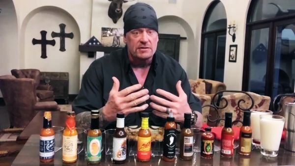 Hot Ones - The Undertaker Takes Care of Business While Eating Spicy Wings