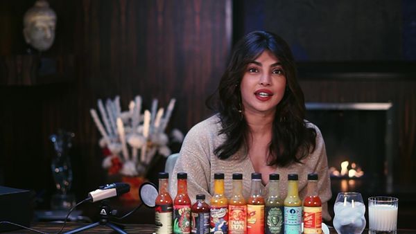 Hot Ones - Priyanka Chopra Jonas Explains the Essence of Hot Sauce While Eating Spicy Wings