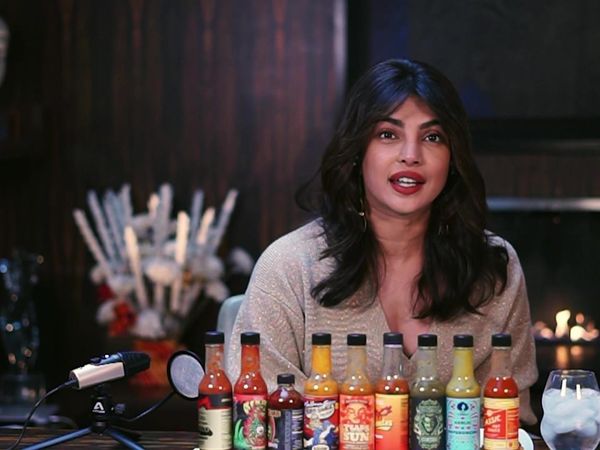 Hot Ones - Priyanka Chopra Jonas Explains the Essence of Hot Sauce While Eating Spicy Wings