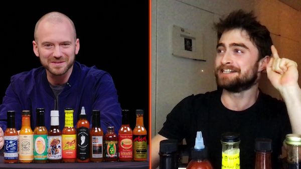 Hot Ones - Daniel Radcliffe Catches a Head Rush While Eating Spicy Wings