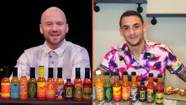 Hot Ones - Dustin Poirier Is Paid in Full While Eating Spicy Wings