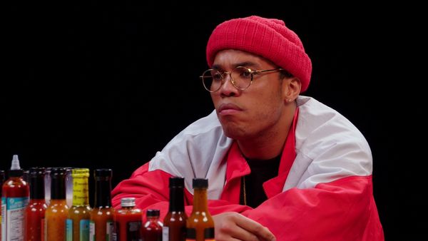 Hot Ones - Anderson .Paak Sings Hot Sauce Ballads While Eating Spicy Wings
