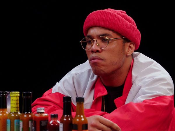 Hot Ones - Anderson .Paak Sings Hot Sauce Ballads While Eating Spicy Wings