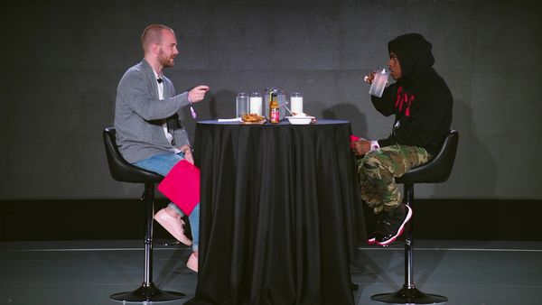 Hot Ones - DaBaby Crushes Ice Cream While Eating Spicy Wings