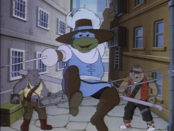 Teenage Mutant Ninja Turtles (1987) - The Four Musketurtles