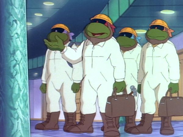 Teenage Mutant Ninja Turtles (1987) - Corporate Raiders From Dimension X