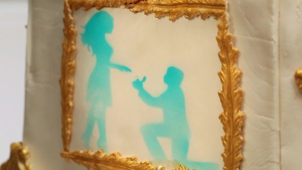 Winner Cake All - A Candy-Coated Wedding