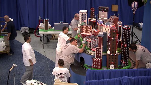 Cake Boss - Helmet Cake, Healthy Mauro, and Huge Train Cake