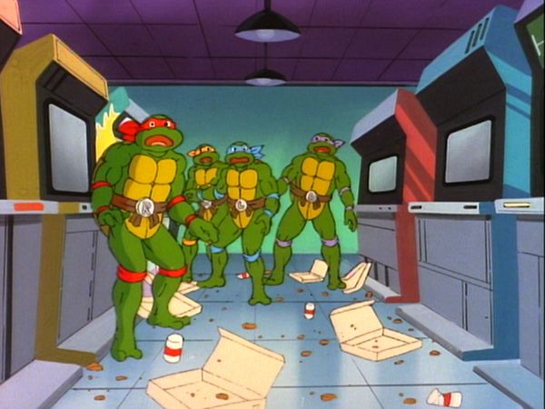 Teenage Mutant Ninja Turtles (1987) - Leonardo Versus Tempestra