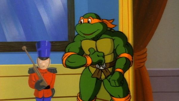 Teenage Mutant Ninja Turtles (1987) - Michelangelo Toys Around