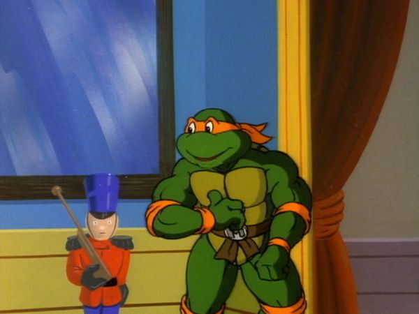 Teenage Mutant Ninja Turtles (1987) - Michelangelo Toys Around
