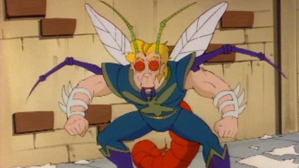 Teenage Mutant Ninja Turtles (1987) - Michelangelo Meets Bugman