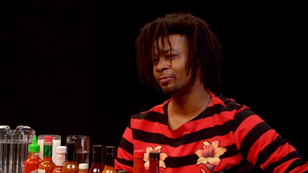 Hot Ones - Danny Brown Has An Orgasm Eating Spicy Wings