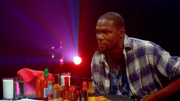 Hot Ones - Kevin Durant Sweats It Out Over Spicy Wings