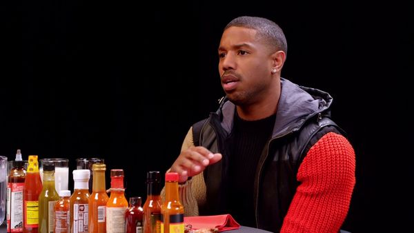 Hot Ones - Michael B. Jordan Gets Knocked Out By Spicy Wings