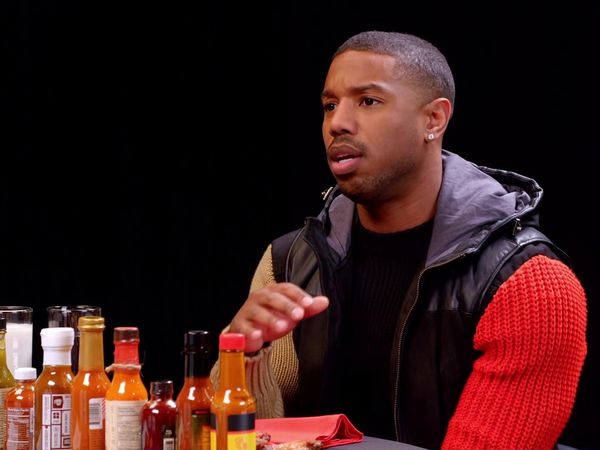 Hot Ones - Michael B. Jordan Gets Knocked Out By Spicy Wings