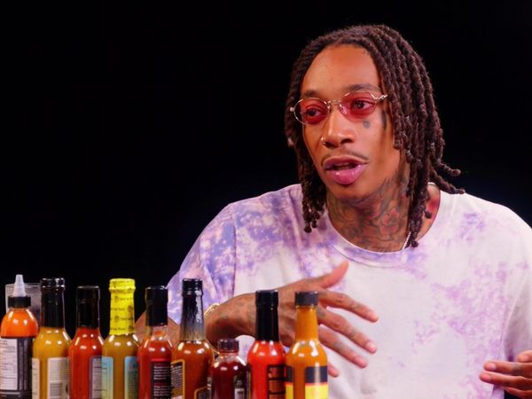 Hot Ones - Wiz Khalifa Gets Smoked Out By Spicy Wings