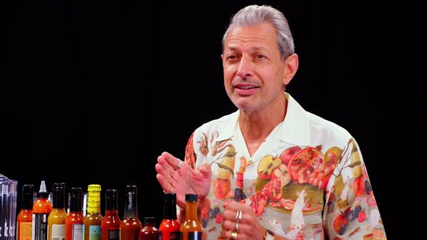 Hot Ones - Jeff Goldblum Says He Likes to Be Called Daddy While Eating Spicy Wings