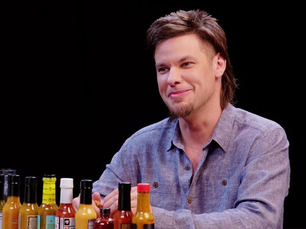 Hot Ones - Theo Von Fights the Dark Arts While Eating Spicy Wings