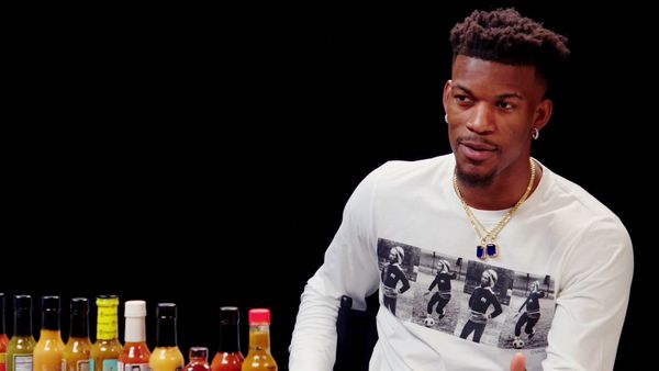 Hot Ones - Jimmy Butler Goes Rocky Balboa on Spicy Wings
