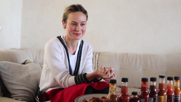 Hot Ones - Brie Larson Takes On a New Form While Eating Spicy Wings