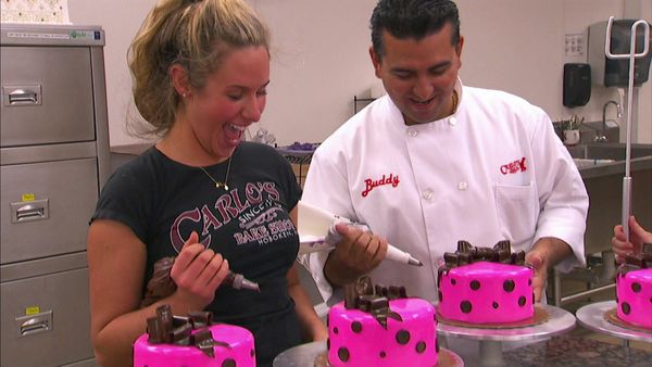 Cake Boss - Cut the Ribbon and the Cake!