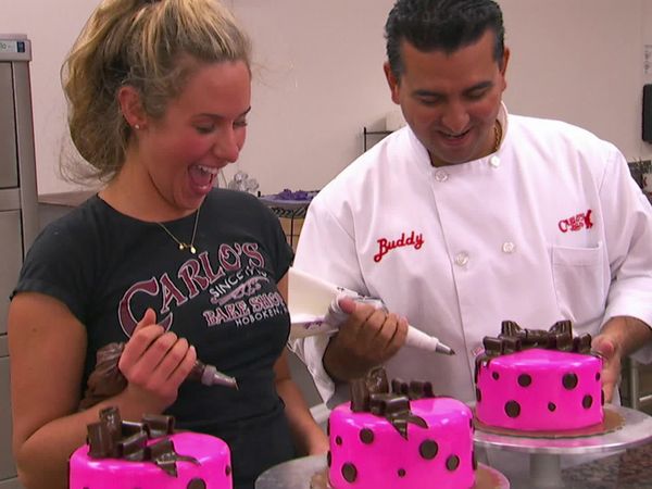 Cake Boss - Cut the Ribbon and the Cake!