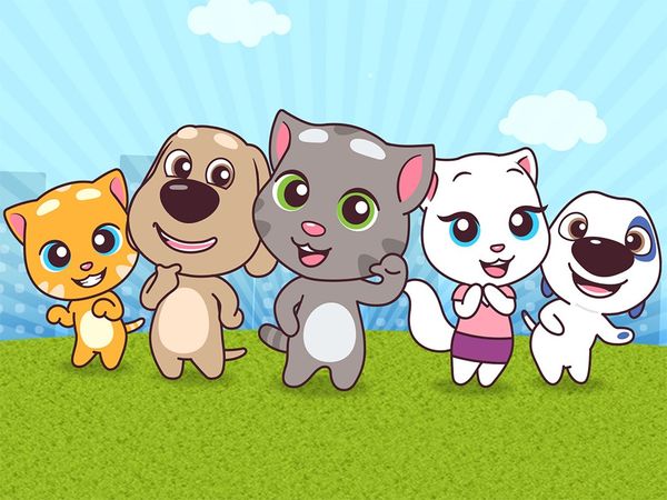 Talking Tom & Friends Minis - El amor está en el aire