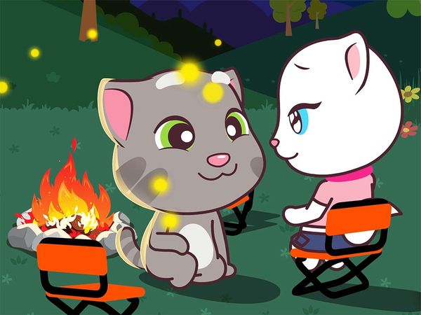 Talking Tom & Friends Minis - Jugar al escondite
