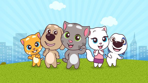 Talking Tom & Amigos Minis - O Amor Está no Ar