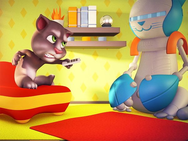Talking Tom Shorts - Jugar juegos es divertido