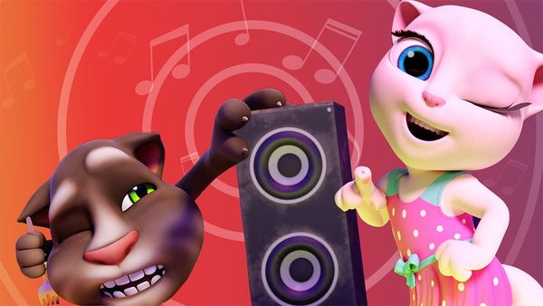 Talking Tom Shorts - Pasteles, deportes y música