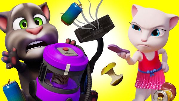 Talking Tom Curtas - O Tom Está na Área