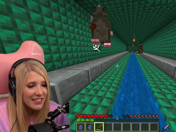 Brianna Playz - Adopted by the Bad Guys in Minecraft / Stuck in an Iron Golem Prison