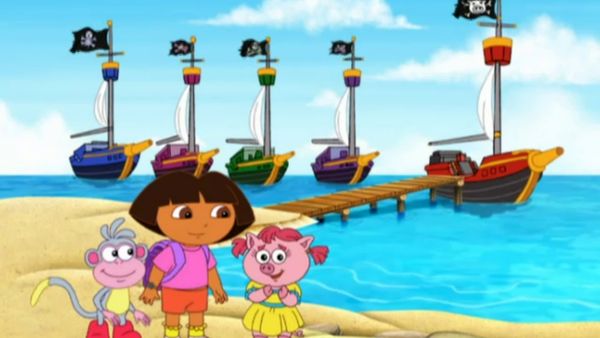 Dora, a Aventureira - Caça ao Tesouro Pirata