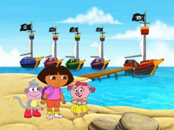 Dora, a Aventureira - Caça ao Tesouro Pirata