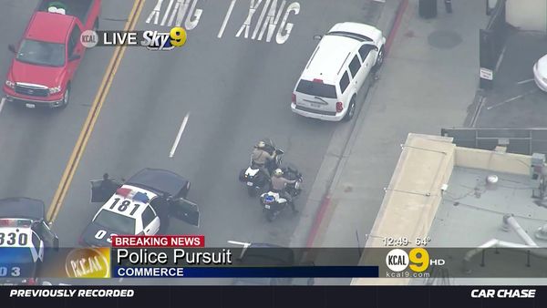 Car Chase - Wild Pursuits: 2013 - Stolen vehicle suspect leads police on chase through South LA