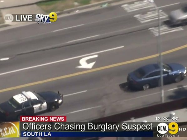 Car Chase - Wild Pursuits: 2013 - Blue Audi tops 80 mph on surface streets during chase