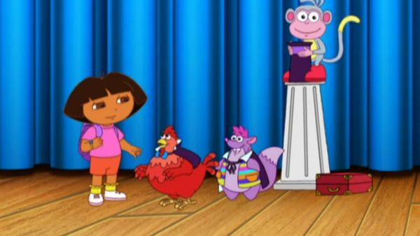 Dora, a Aventureira - O Show de Mágica da Grande Galinha Vermelha