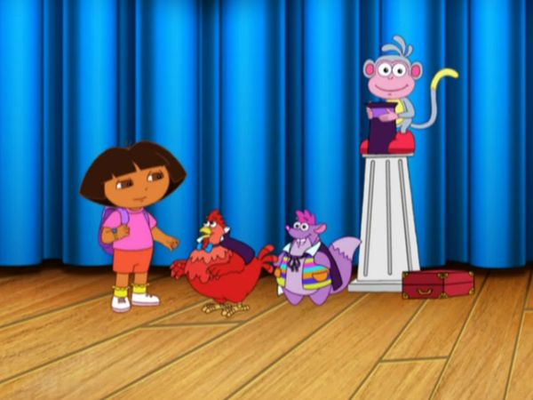 Dora, a Aventureira - O Show de Mágica da Grande Galinha Vermelha