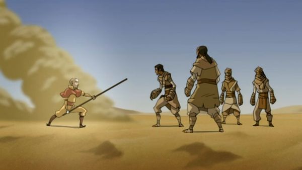 Avatar: A Lenda de Aang - O deserto