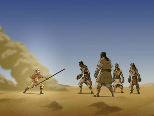 Avatar: A Lenda de Aang - O deserto