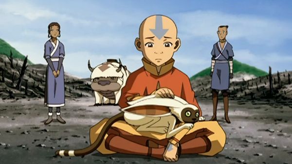 Avatar: A Lenda de Aang - Solstício de inverno Primeira Parte, O mundo espiritual