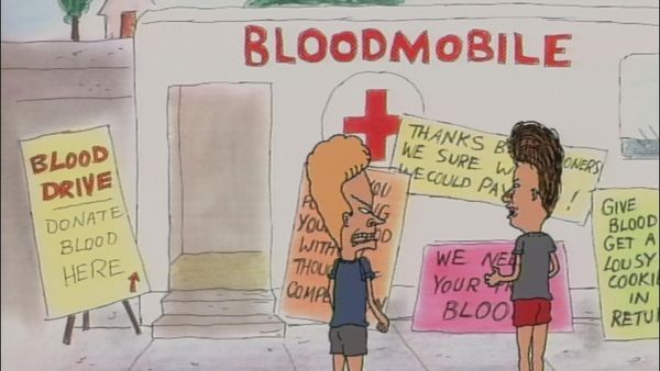 Beavis and Butt-Head - Give Blood / Beware of the Butt (aka Drive-In #1)